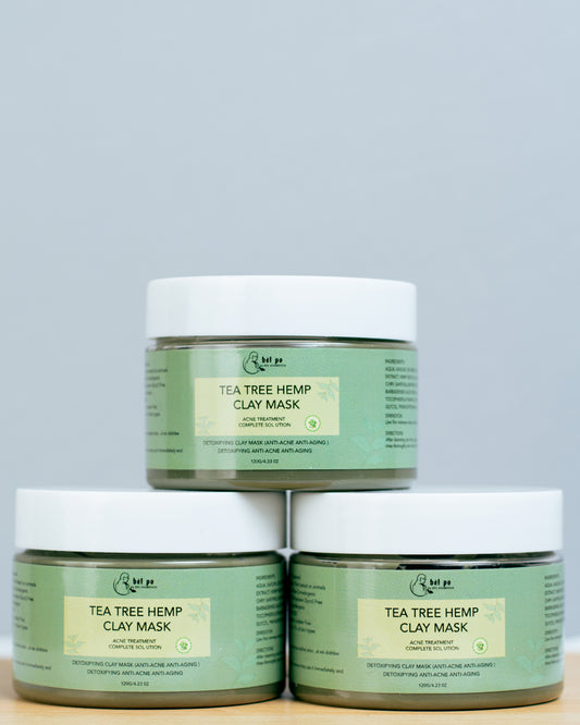 Tea Tree Hemp Clay Mask