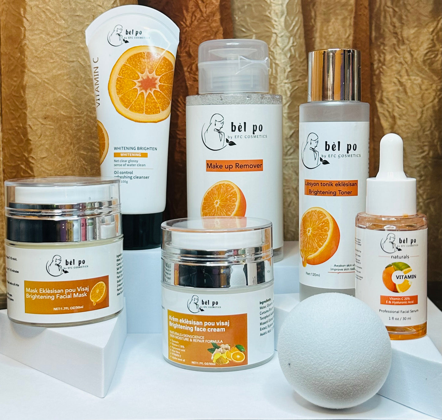 Face Care: Orange Set / Swen Visaj: Gam  zoranj