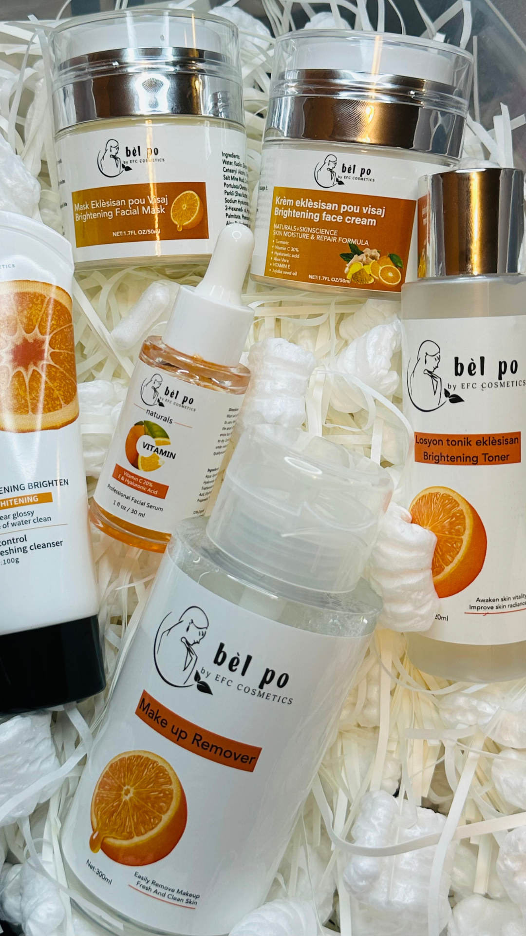 Face Care: Orange Set / Swen Visaj: Gam  zoranj