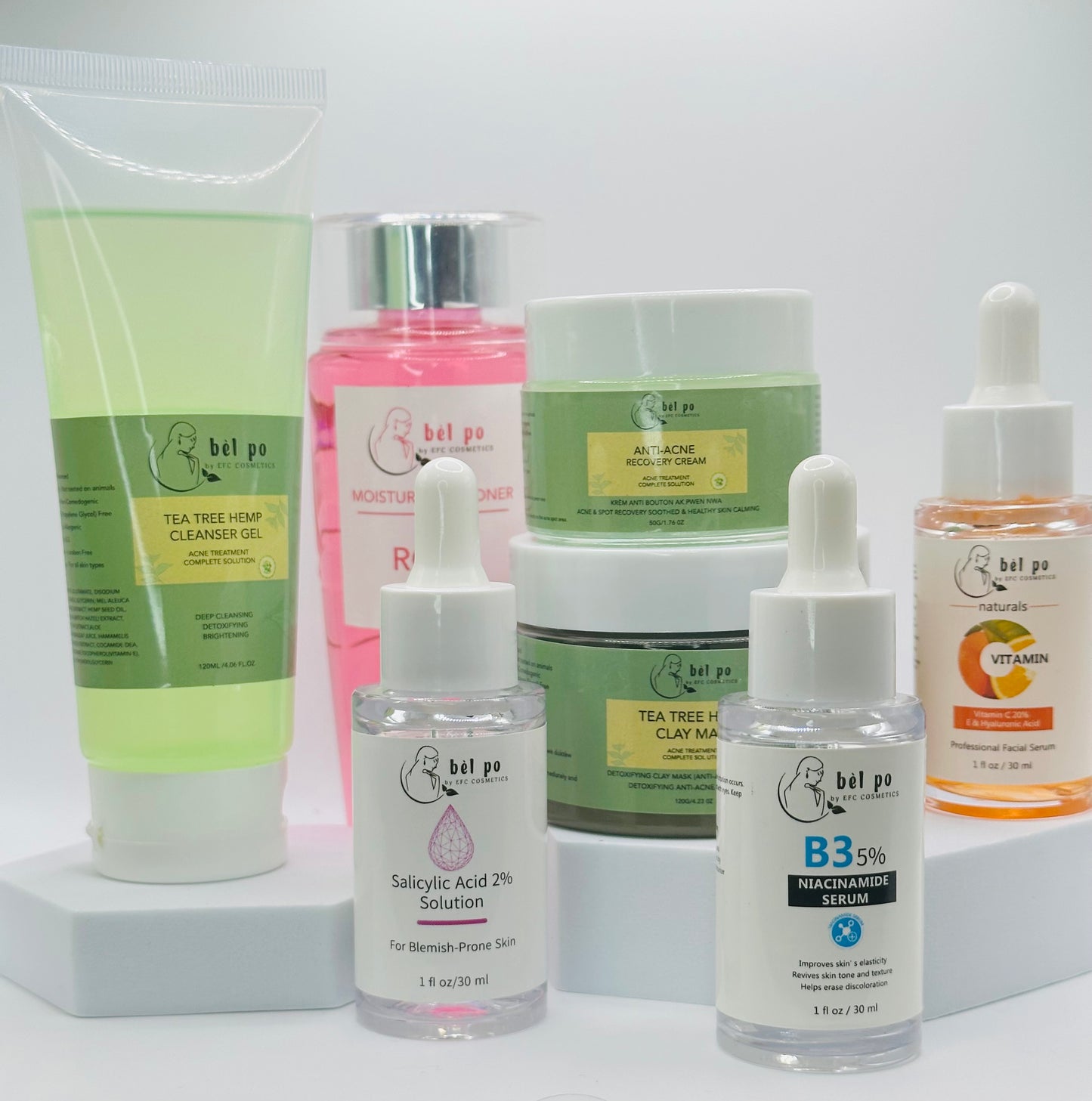 Face care :  Tea Tree Hemp Set / Swen Visaj