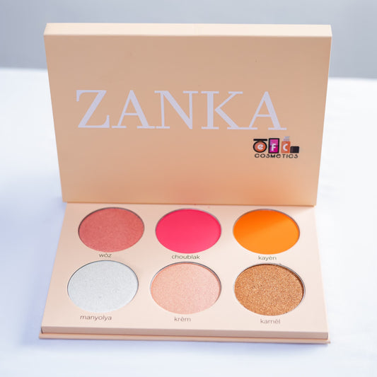 Zanka Palette ( Blush & Highlight )